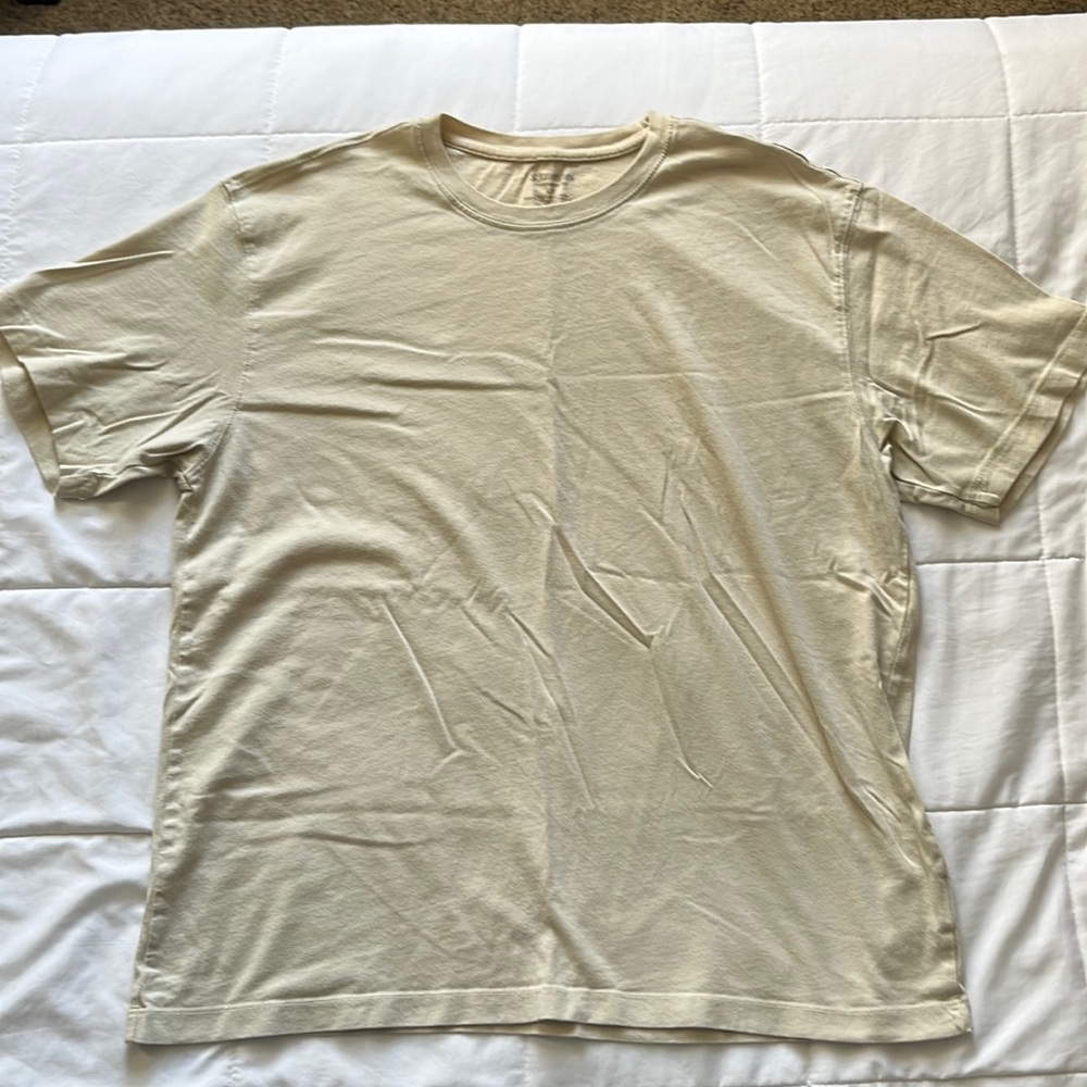 Cream t-shirt